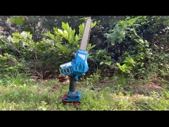 वुडवर्किंग इलेक्ट्रिक 8/10 इंच हैंडहेल्ड चेनसॉ बैटरी चालित कॉर्डलेस चेन सॉ पावर टूल