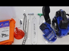 पेड़ काटने के लिए पोर्टेबल मिनी टॉप हैंडल गैस चेनसॉ 25 सीसी पेट्रोल सॉ