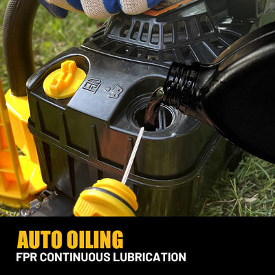 2500 0.9KW Gasoline Chainsaw 25.4cc Small Petrol Tree Cutting Machine
