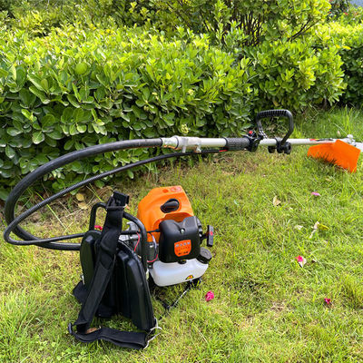 2 Stroke 42.7cc Backpack Gasoline Brush Cutter Grass Weeder Branch Cutter
