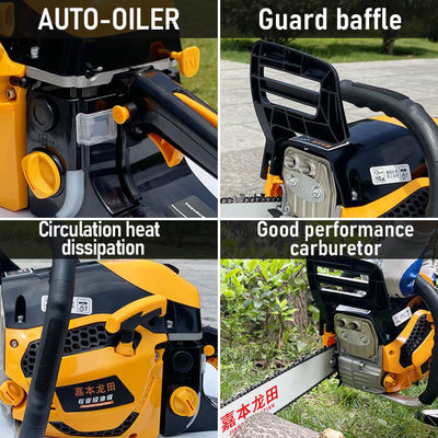 Single Cylinder 2.3KW Gasoline Chainsaw 58CC 2 Stroke Chainsaw 5800