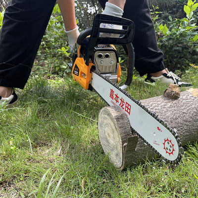 Single Cylinder 2.3KW Gasoline Chainsaw 58CC 2 Stroke Chainsaw 5800