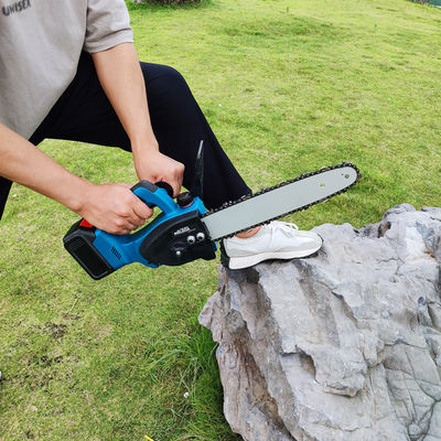 12'' Battery Portable mini handheld chainsaw cordless Electric Chain Saw For Wood Cutting