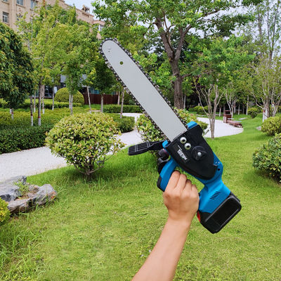 12'' Battery Portable mini handheld chainsaw cordless Electric Chain Saw For Wood Cutting