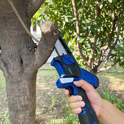 Brushless One Handed Chainsaw Lithium Battery Chain 6 Inch Saw Cordless Mini Electric