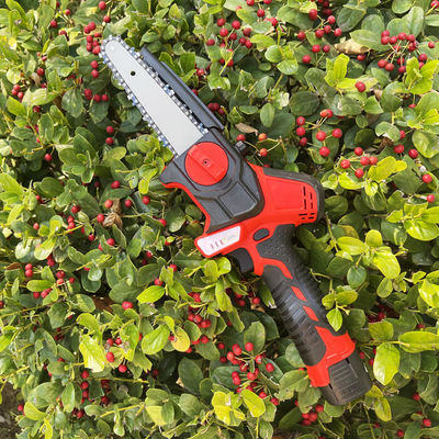 6 Inch Lithium Handheld Mini Chainsaw Household Small Cordless Portable 16.8v Electric