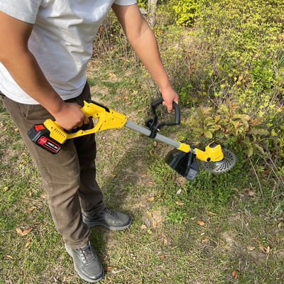 21V Li-Ion Rechargeable Electric Cordless Brush Cutter For Efficient Grass Trimming