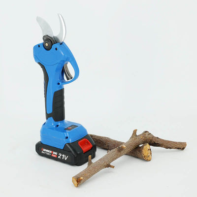 21V Garden Metal Electric Pruner Scissor Cordless For Branch Lopper