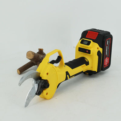 2-Battery Electric Cordless Pruning Shears 40mm Secateur Branch Cutter Tool