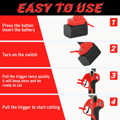 Cordless Electric Pruning Shears Professional Brushless Electric Pruner Branch Cutter