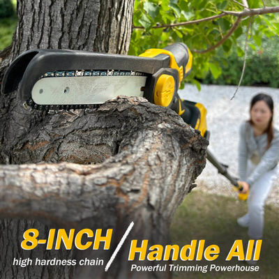 CE Certification New Energy Mini Chain Saw Battery 8-Inch Cordless Chainsaw Electric