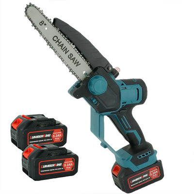 New Model 8inch Professional Handheld Portable Cordless Mini Electric Chain Saw
