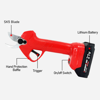 Electric Scissors Rechargeable Powerful Garden Fruit Tree Pruning Shears Tree Lithium Electric Shears