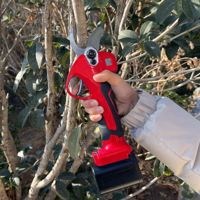 Garden Electric Pruning Shears Powered Telescopic Gardening Tree Pruners With Extension Pole