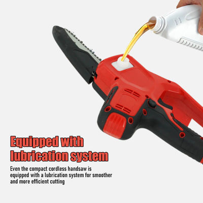 New Model 6inch 21V Non-slip Handle Mini Electric China Chainsaw