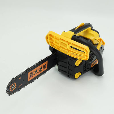 Gas Chain Saw 25cc 2 Strokes Long Chain Easy Start Petrol Powerful Chain Saw Wood Cutting