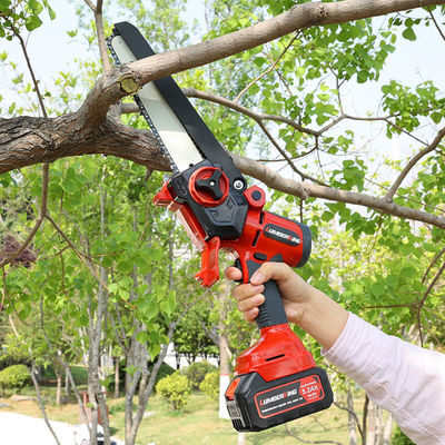 Mini Cordless Chainsaw Electric Chainsaw Small Handheld Chainsaw Suitable for Wood Cutting