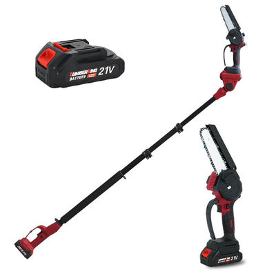 Outdoor Wood Cutting Tool 6'' Cordless Chainsaw Battery Mini Electric Chain Saw