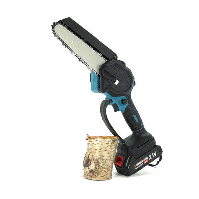 6IN Portable Chainsaw Battery Operated Pole 21V Mini Electric Chain Saw