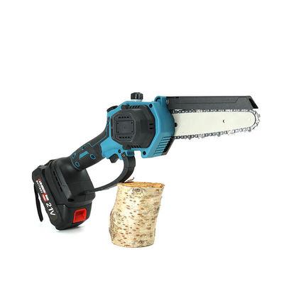 4-inch Electric Hand Held Small Powerful Chain Saw Auto Oling Portable Battery Powered