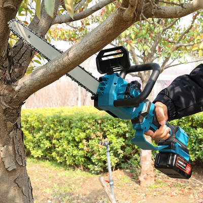 12 Inch 800W Telescopic Electric Pole Chainsaw for Tree Pruning and Garden Cutting