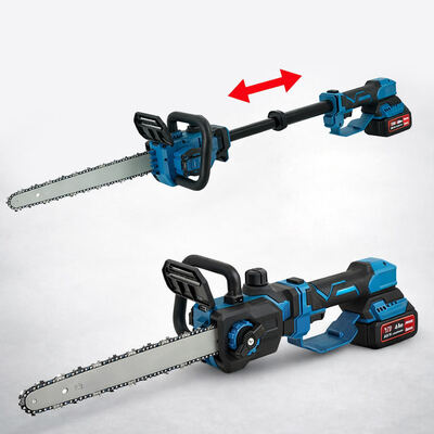 12 Inch 800W Telescopic Electric Pole Chainsaw for Tree Pruning and Garden Cutting