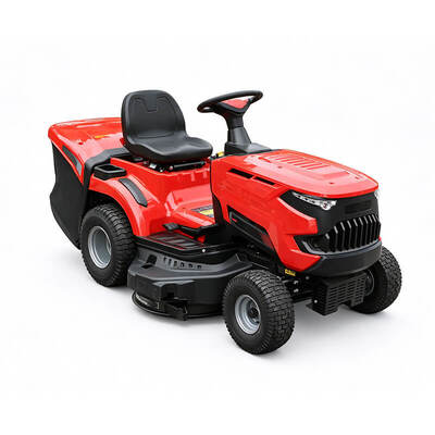 Commercial Riding Lawn Mower with 586cc V-Twin Engine 102cm Cutting Width and 245L Grass Collection
