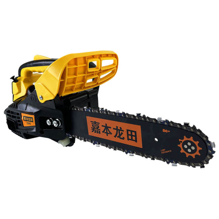 2500 0.9KW Gasoline Chainsaw 25.4cc Small Petrol Tree Cutting Machine