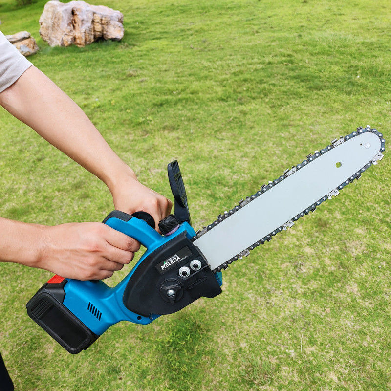 8 10 Inch Cordless Portable Mini Electric Chainsaw Rechargeable Lithium Battery Chain Saw