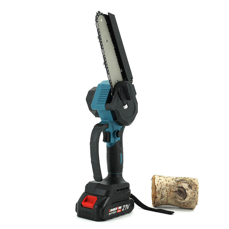 Brushless Mini Chainsaw Cordless 6 Inch Portable and Easy to Prune Cutting Chainsaw Electric Handheld