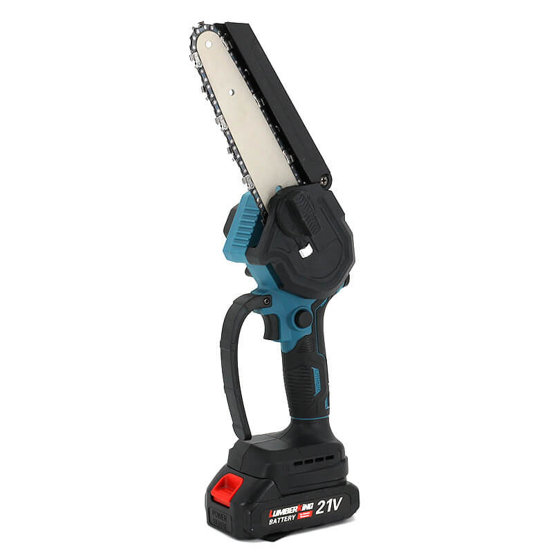 6-Inch Brushless Handheld Chain Saw Li-Ion Cordless Electric Chainsaw with 21V Battery Power