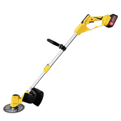 पोर्टेबल लिथियम बैटरी संचालित ताररहित इलेक्ट्रिक लॉन कटर हाथ पुश घास काटने वाला गार्डन के लिए